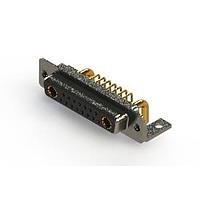 EDAC 630-17W2240-2TC Mixed Contact D-Sub Connectors Right-angle Power Combo D-Sub Connector