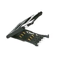 C&K Aerospace CCM03-3001LFT R102 Card Connectors Conn Smart Card Hinged 6Pin Smd