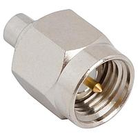 Amphenol RF AD-SMAPAMC4J-1 RF Adapters - Between Series SMA Plug to AMC4 Jack Adapter