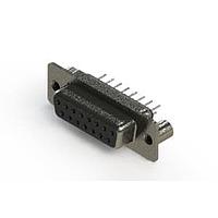 EDAC 628-015-320-069 D-Sub Connectors - Standard Density Vertical Metal Body D-Sub Connector