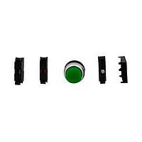 Eaton M22-DLH-G-K20-230G Pushbutton Switches ILL MOM PB SIL-BZL EXTD GRN 85-264VAC
