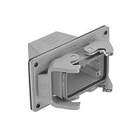 HARTING 19300101122 Housings 10B Pnl Fd Thru Hsng Double LeverM32