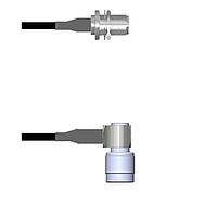 Amphenol Custom Cable Q-2304V000D120i RF Cable Assemblies N-SJB/TNC-RP LMR19 120I