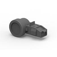 AMP Connectors - TE Connectivity 965576-1 Accessories ABDECKKAPPE 90GRD