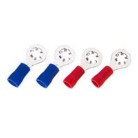 KS Terminals STRV2-3.7 Star Vinyl, Star Ring, 16-14 AWG, #6
