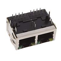 Adam Tech MTJG-2-88TUX1-FSD-PG-VLG-M5C Modular GANGED 2 POSITION MODULAR JACK,