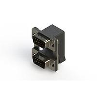 EDAC 661-009-664-008 Dual Port D-Sub Connectors Right-angle Dual Port D-Sub Connector
