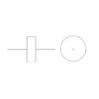 Vishay Cera-Mite 15DKD33 High Voltage Disc Capacitors, Screw Mounting 3300pF