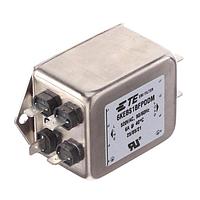 Corcom - TE Connectivity 6KEBS1BFPDDM Power Line Filters KEB 6A 1S SPADE DELTA 520VAC