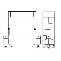 NorComp 983-037-010R012 D-Sub Backshells