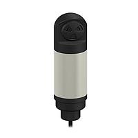 Banner Engineering CL50GRXAOS3NQ Column Lights Column Light: 2-Color Sealed Omnidirectional Pulsed Audible Indicator; Voltage: 18-30 V dc; Environ. Rating: IP67; Input: NPN; Colors: Green Red; 5-pin M12 Integral QD