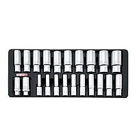 TOPTUL GAAT2202 1/2inch DR. Flank Deep Socket Set 22PCS