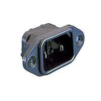 Bulgin PX0690/63 Inlets FLANGE MOUNT INLET 6.3MM TAB