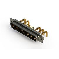 EDAC 629-17W5650-2N2 Mixed Contact D-Sub Connectors Right-angle Power Combo D-Sub Connector