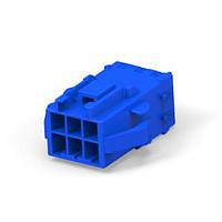 AMP Connectors - TE Connectivity 368588-6 Power to the Board PDL 6P CAP 3.96 D/R P/M(GWT) B