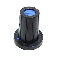 Eagle Plastic Devices 450-WB318 Knobs & Dials BLK/BLUE 17mm D-SHFT
