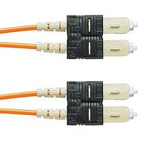 Panduit NKFXGR02S-SM05 Fiber Optic Cable Assemblies Keyst SCSC PatchCord OM3 Riser D