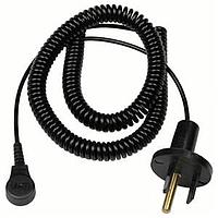 Desco 95322 Wrist Band CORD, NO DOUBT, 4MM SOCKET, 12 FOOT