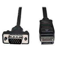 Tripp Lite P581-006-VGA-V2 Adapter Cable DisplayPort 1.2toVGA Act Adptr Cable 6'
