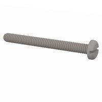 Essentra Components 010540P125 Pan Slotted Pan Slotted Screw, #5-40 Thread, 1 1/4 Lg