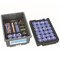 PHYWE 25264-88 Student set Electricity / Electronics 1 with Building Blocks (grades 7-10)