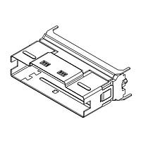 Amphenol Commercial Products U10BH7432101T Receptacles SlimSAS V/T X8 15U" Gold plating, Latch pin outside, Latch pin length=1.5mm, 24G, T&R packing