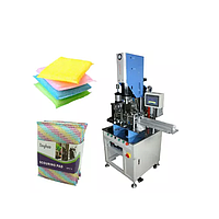 Danrel DR-1532S-PLC Automatic Ultrasonic Scouring Pad Making Machine (3000-4000 pcs/h)