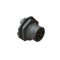 Amphenol SINE Systems RTS712ND8P0332 Connectors Receptacle,Jam Nut SZ12