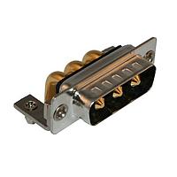 NorComp 680M17W2203L201 Mixed Contact D-Sub Connectors STD POWER-D 17W2 20A FEMALE SOLDER