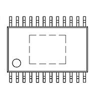 Lumissil IS31FL3726A-ZLS4-TR LED Lighting Drivers 16CHs LED driver with 30MHz Serial interface, eTSSOP24 (7.8mmx6.4mm), T&R