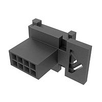 Amphenol FCI 10160855-08GLF Plugs MinitekPwr 3.0Dual Row Plug  8 POSBlack