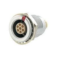 Eaton Souriau-Sunbank JBXER0G02FSDSR Connectors 2P Socket Receptacle Solder Panel Mt Sz 0