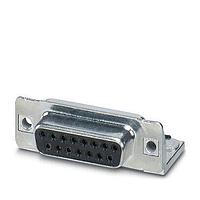 PHOENIX CONTACT 1688120 Receptacle VS-15-BU-DSUB-ER 15P FM W/ANG SOLDER