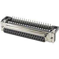 HARTING 09664136602 D-Sub Connectors - Standard Density DSUB SV FEM SSDP ANG73-284 37P