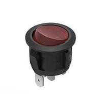 Wurth Elektronik 471NS03268540 Rocker Switches WS-RSTV Rcker Swtch 10A/250V Red Vert QC