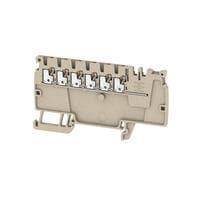 Weidmuller 2503910000 DIN Rail Terminal Blocks AAP11 1.5 LI OR