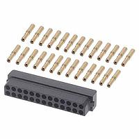 Harwin M80-8442645 Headers Cable Conn Kit, 26P Fmale,Db Rw,24-28AWG