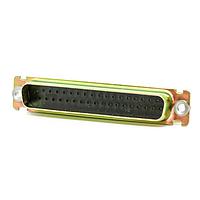 Cinch DCCR37P Micro-D D-Sub Connectors DSUB 37 M CRIMP R FLOA G ZIN