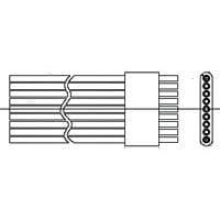 Nanonics - TE Connectivity 6-1589449-2 Plug Housing USS004SC2DC006T = STRIP C