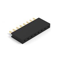 Wurth Elektronik 61300811821 Headers WR-PHD 2.54 mm Socket Header 8P 1Row straight gold plating