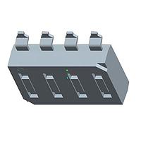 P&B GDS04S04 DIP Switches SW DIP 4P 4 Recessed Slide 0.025A 24VDC
