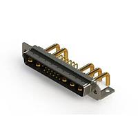 EDAC 629-17W5650-2TC Mixed Contact D-Sub Connectors Right-angle Power Combo D-Sub Connector