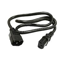 Io Audio Technologies 26171-33-01 AC Power Cords Power Cord, 3 Conductor, Unshielded, 16AWG, SJT, 3' 3", C-14, C-13, 13Aa.125VAC