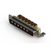 EDAC 629-13W6640-7TB Mixed Contact D-Sub Connectors Right-angle Power Combo D-Sub Connector