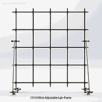 SciLab SL.Fra7101 Lab-Frame, Adjustable, STS, L 60×h100 cm, 3×4 Spaces
