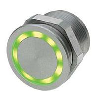 Schurter 1241.3669 Piezo Switches 22mm STAINLESS STEEL RED/GRN/BLU RING