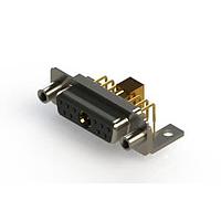 EDAC 630-11W1640-5N6 Mixed Contact D-Sub Connectors Right-angle Power Combo D-Sub Connector