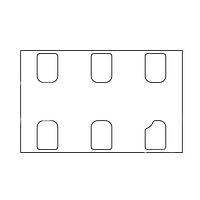 SiTime SiT9120AI-2B3-33E125.000000E MEMS Oscillators -40 to 85C, 3225, 50ppm, 3.3V, 125MHz, OE, LVDS, 1k pcs T&R 8 mm
