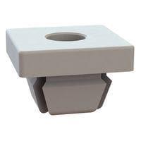 Essentra Components 60SGN01181 Grommet Nut Grommet Nut, .410x.410 Hole, .031-.062 Panel Thk