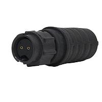 Switchcraft EN3L2FCLX Standard Circular Connector EN3 Harsh Environment Cable-to-Cable, 2-pin, Female, Crimp, Bulk